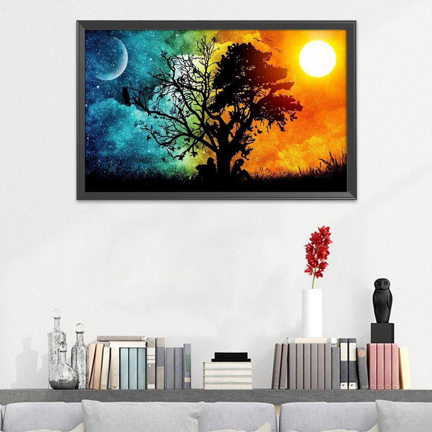 Scenery - 11CT Stamped Cross Stitch 35x50CN - Diy