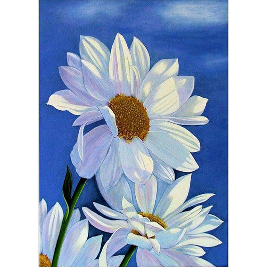 Sunflower - 11CT Stamped Cross Stitch 36x46CM - Diy