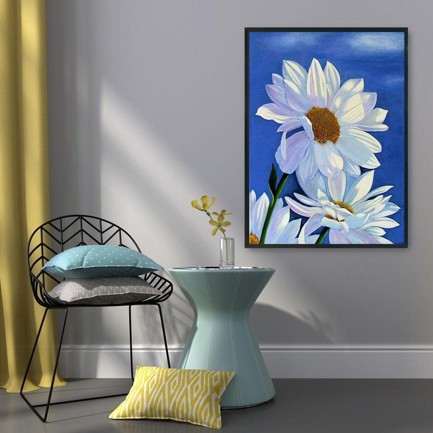 Sunflower - 11CT Stamped Cross Stitch 36x46CM - Diy