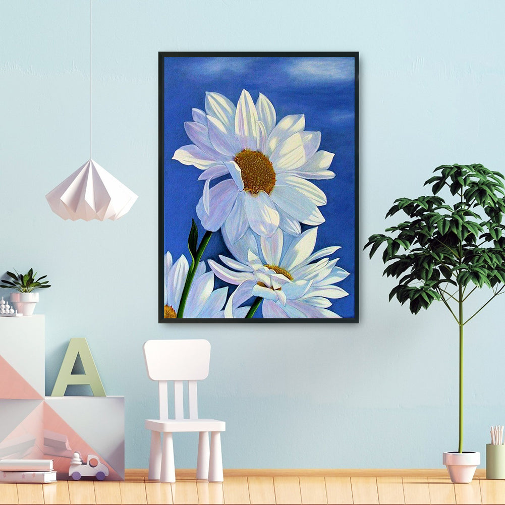 Sunflower - 11CT Stamped Cross Stitch 36x46CM - Diy