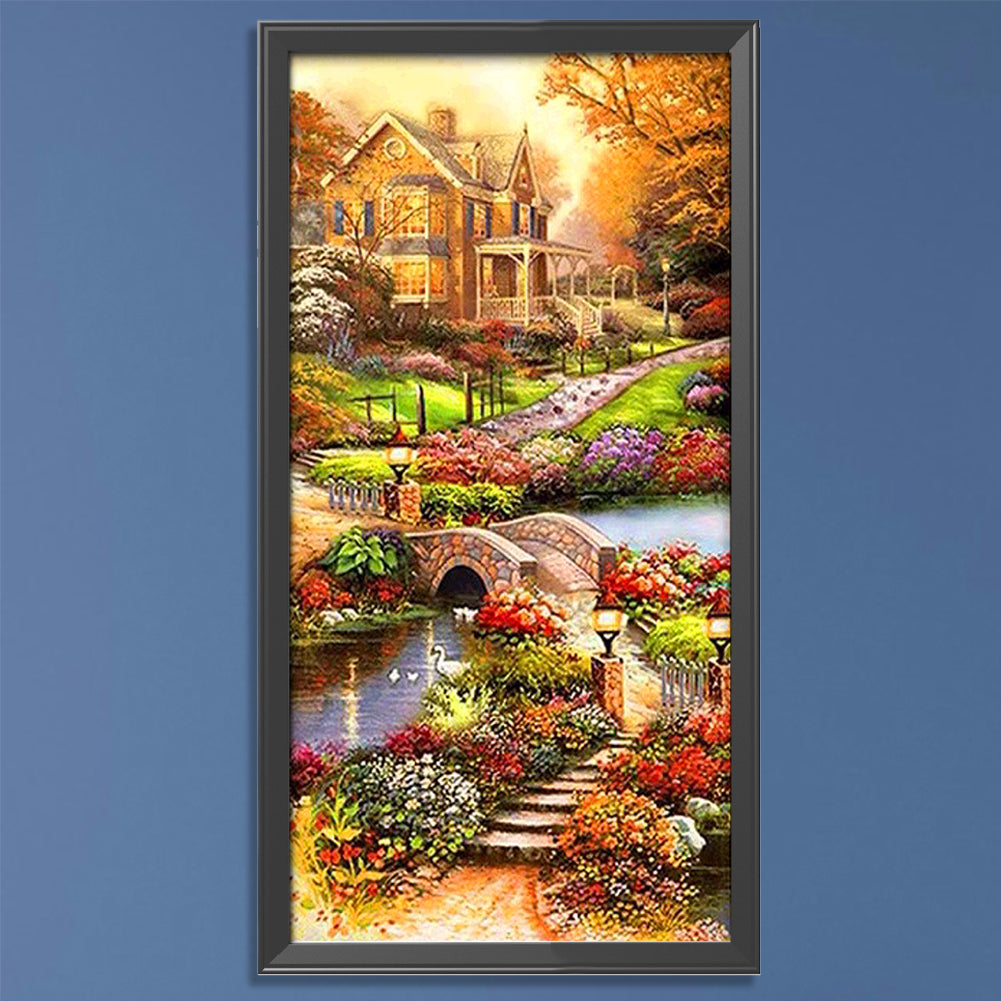 Still Life - 11CT Stamped Cross Stitch 40x85CM - Diy