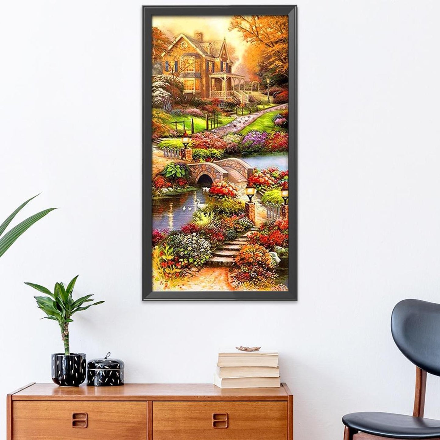 Still Life - 11CT Stamped Cross Stitch 40x85CM - Diy