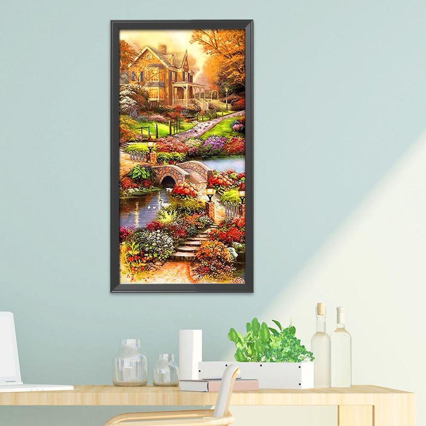 Still Life - 11CT Stamped Cross Stitch 40x85CM - Diy