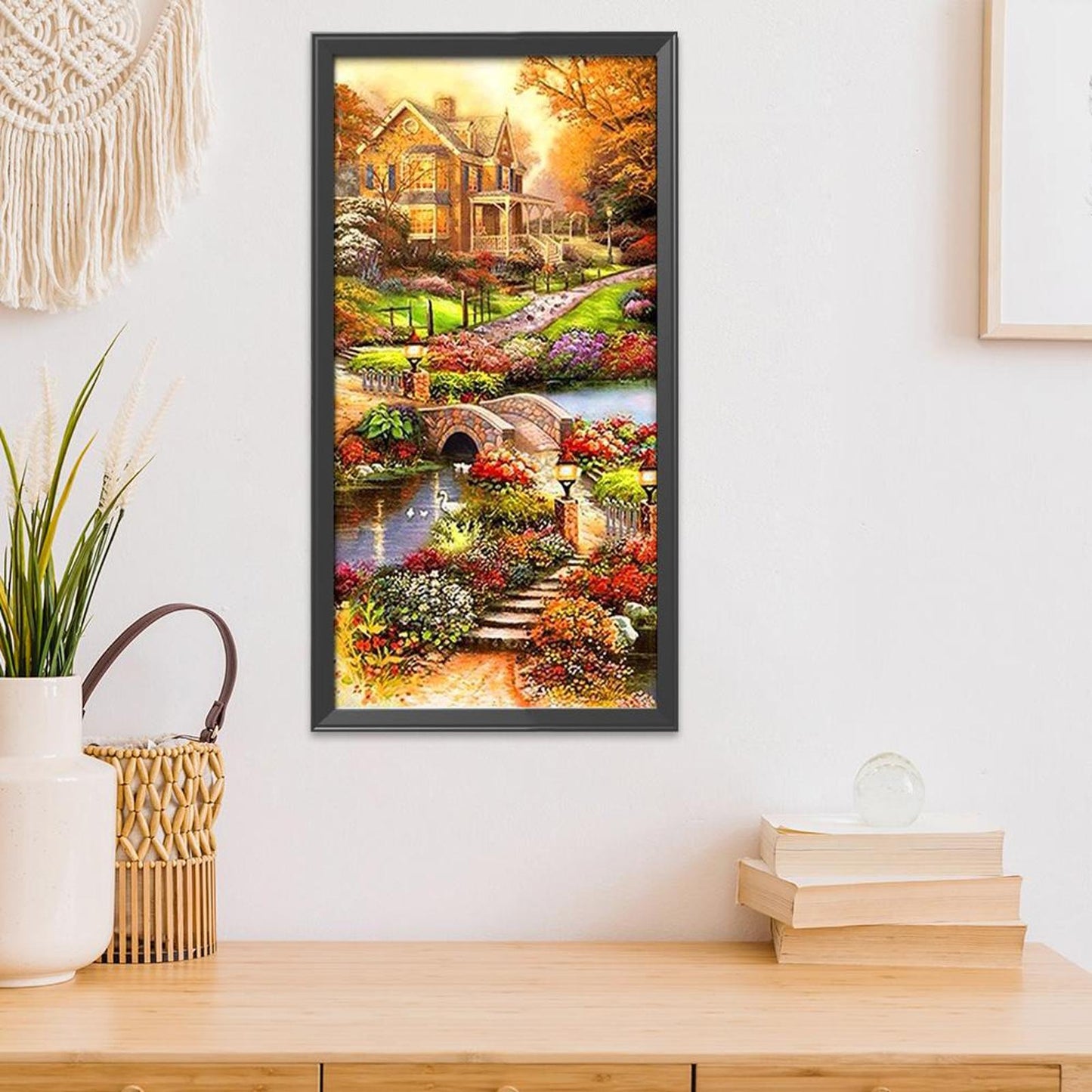 Still Life - 11CT Stamped Cross Stitch 40x85CM - Diy