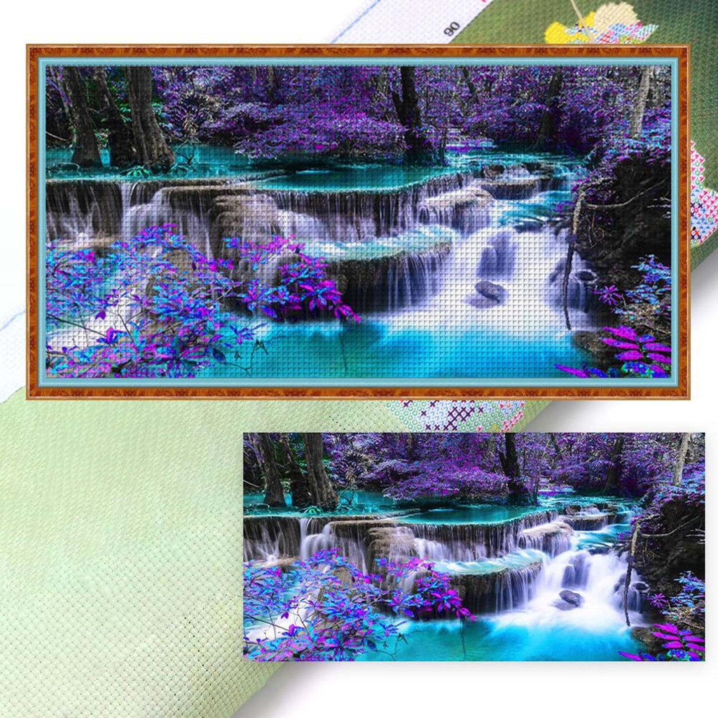Still Life - 11CT Stamped Cross Stitch 40x85CM - Diy