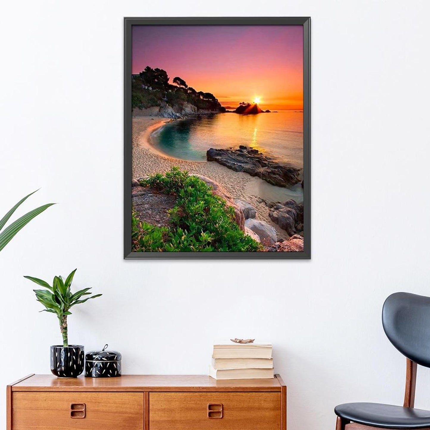 Scenery - 11CT Stamped Cross Stitch 40x50CM - Diy
