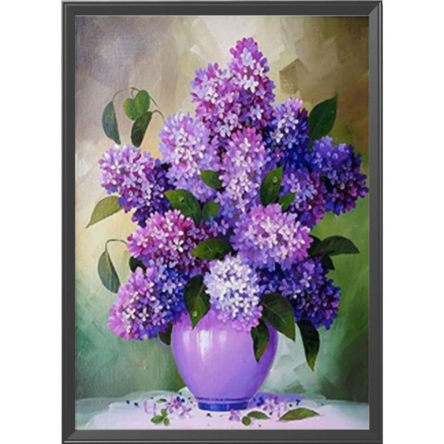 Flowers - 11CT Stamped Cross Stitch 40x50CM - Diy