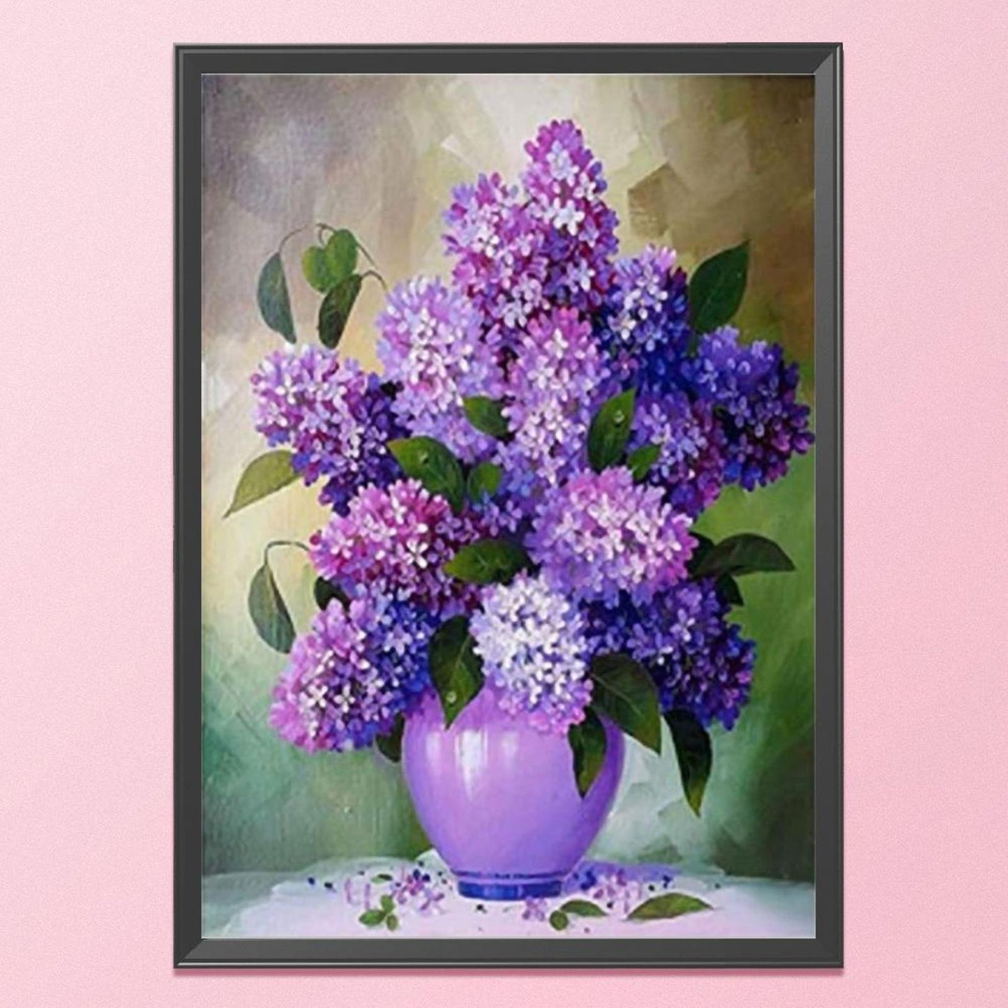 Flowers - 11CT Stamped Cross Stitch 40x50CM - Diy