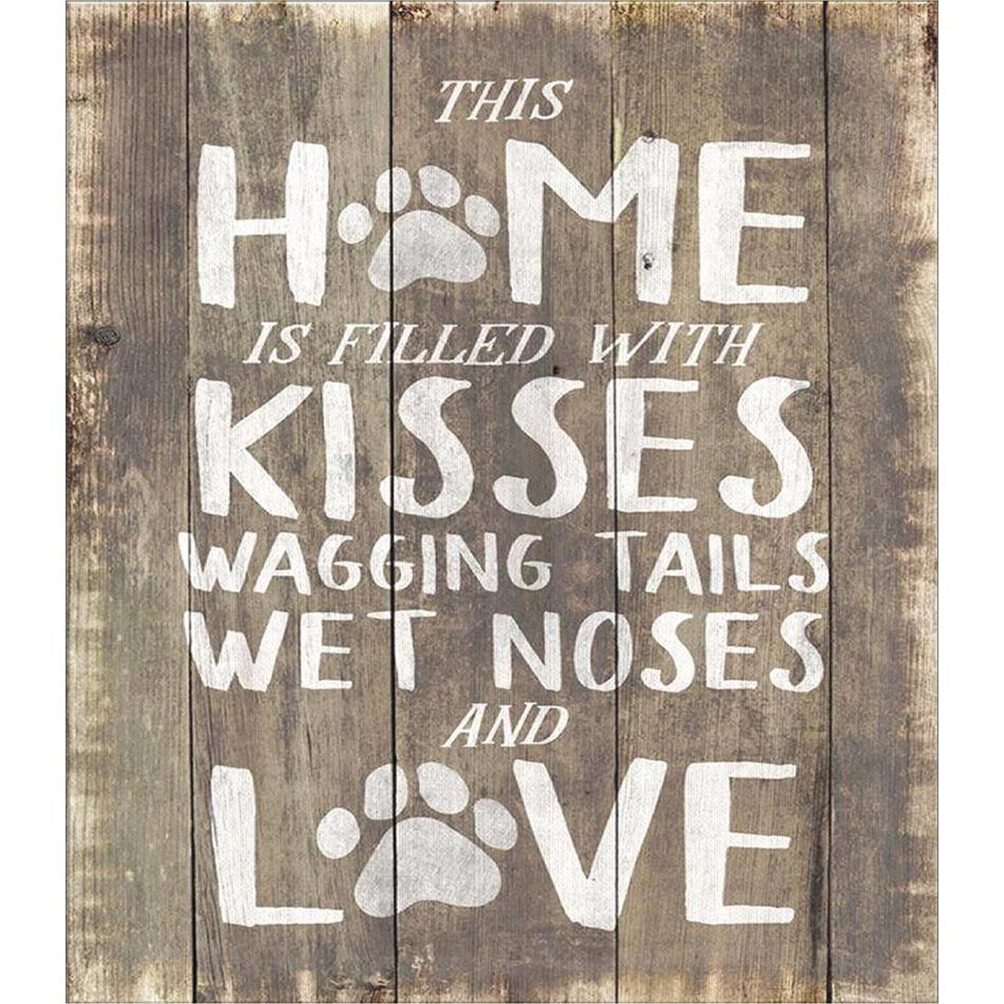 Home - 11CT Stamped Cross Stitch 46x52CM - Yishu