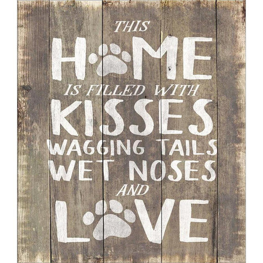 Home - 11CT Stamped Cross Stitch 46x52CM - Yishu