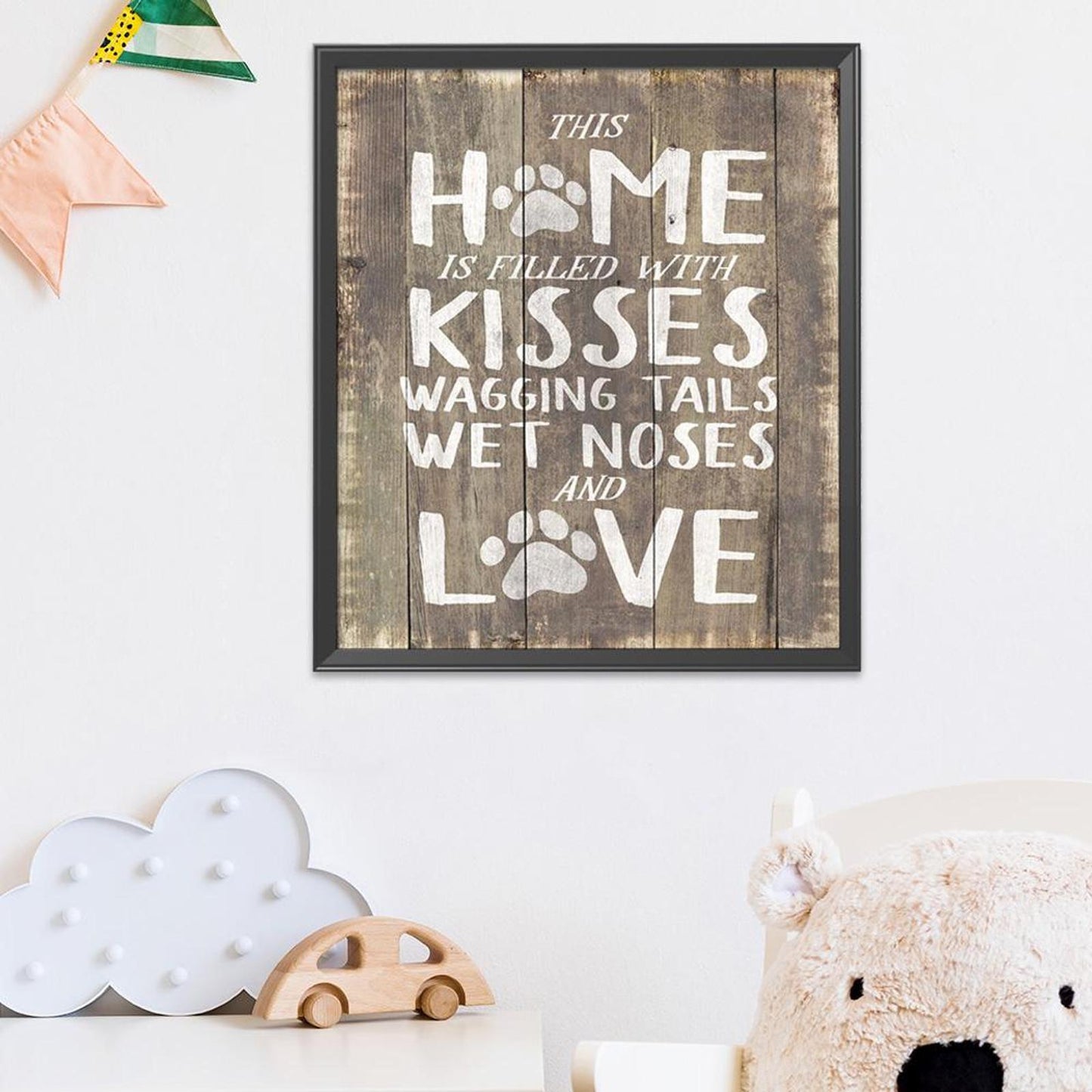 Home - 11CT Stamped Cross Stitch 46x52CM - Yishu