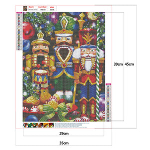 Jiujian Split Doll 35*45CM(Canvas) Full Round Drill Diamond Painting