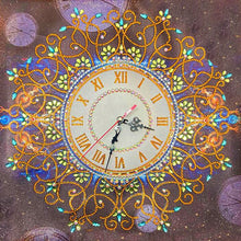 Load image into Gallery viewer, DIY Diamond Clock Drawing Resin Handmade Special Shaped Painting Wall Craft
