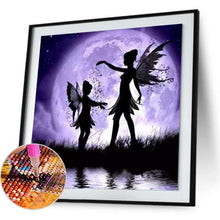 Load image into Gallery viewer, Blue Fairy 30*30CM(Canvas) Full Round Drill Diamond Painting

