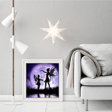 Load image into Gallery viewer, Blue Fairy 30*30CM(Canvas) Full Round Drill Diamond Painting
