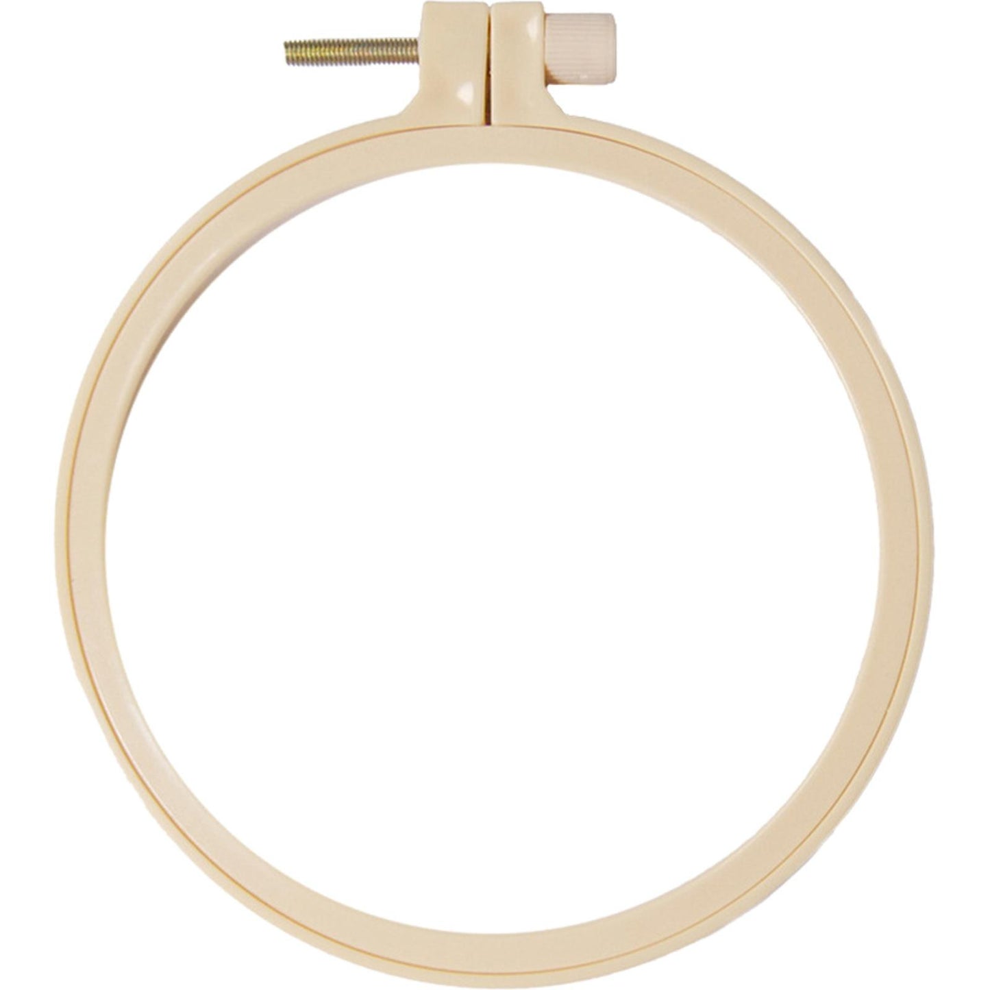 12.5CM Plastic Frame Embroidery Hoop Ring DIY Cross Stitch Sewing Circle