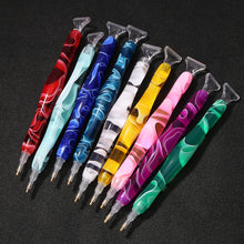 Load image into Gallery viewer, DIY Diamond Painting Pen Rhinestones Pictures Point Drill Pen (Dark Pink)
