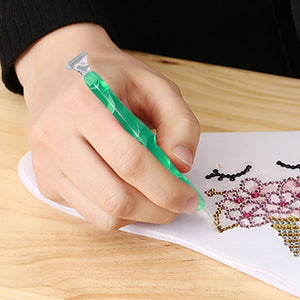 DIY Diamond Painting Pen Diamond Pictures Point Drill Pen (Laurel Green)