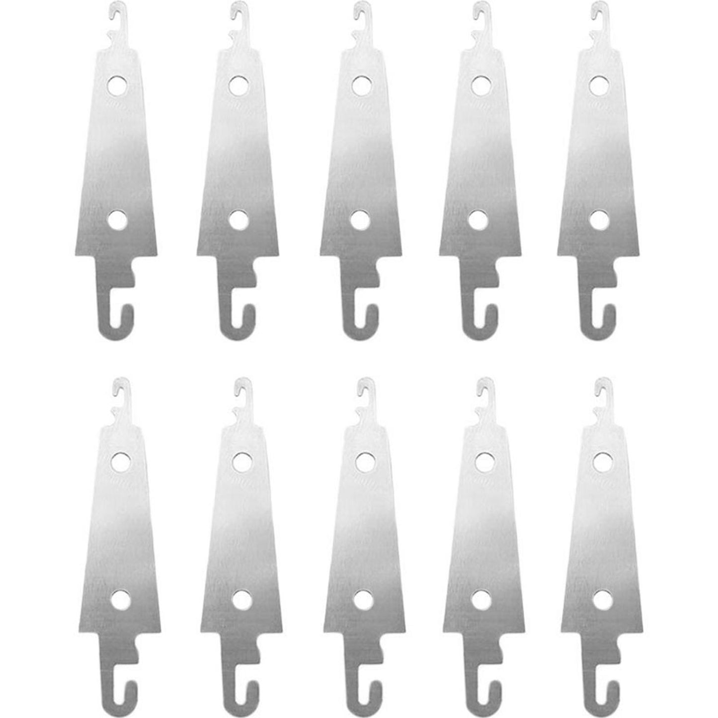 10PCS Stainless Steel Needle Threader Cross Stitch Sewing Needle Threader Needles Threading Guide Device Cross-Stitch Accessory