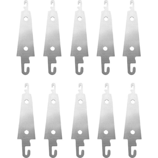 10PCS Stainless Steel Needle Threader Cross Stitch Sewing Needle Threader Needles Threading Guide Device Cross-Stitch Accessory