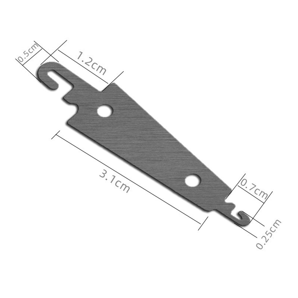 10PCS Stainless Steel Needle Threader Cross Stitch Sewing Needle Threader Needles Threading Guide Device Cross-Stitch Accessory
