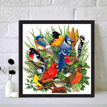 Load image into Gallery viewer, Birds Gathering 40*40CM(Canvas) Full Round Drill Diamond Painting
