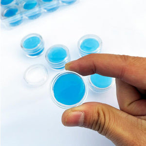5D DIY  Clay Tool 2.8x1.4cm Painting  Clay for Adult Kids (Blue)