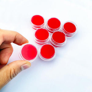 5D DIY  Clay Tool 2.8x1.4cm Painting  Clay for Adult Kids (Red)
