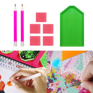 5D DIY Bead Sorting Trays Handmade 10pcs/set Rhinestone Tray for Adults and Kids