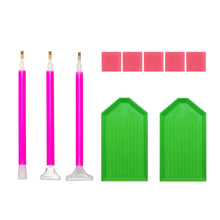 Load image into Gallery viewer, 5D DIY Bead Sorting Trays Handmade 10pcs/set Rhinestone Tray for Adults and Kids
