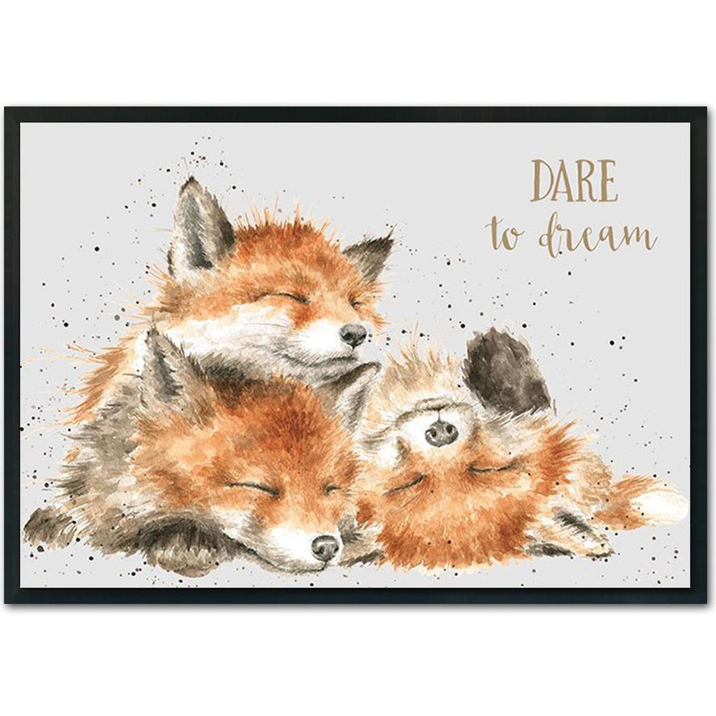 Fox - 11CT Stamped Cross Stitch 40x30CM - Yishu
