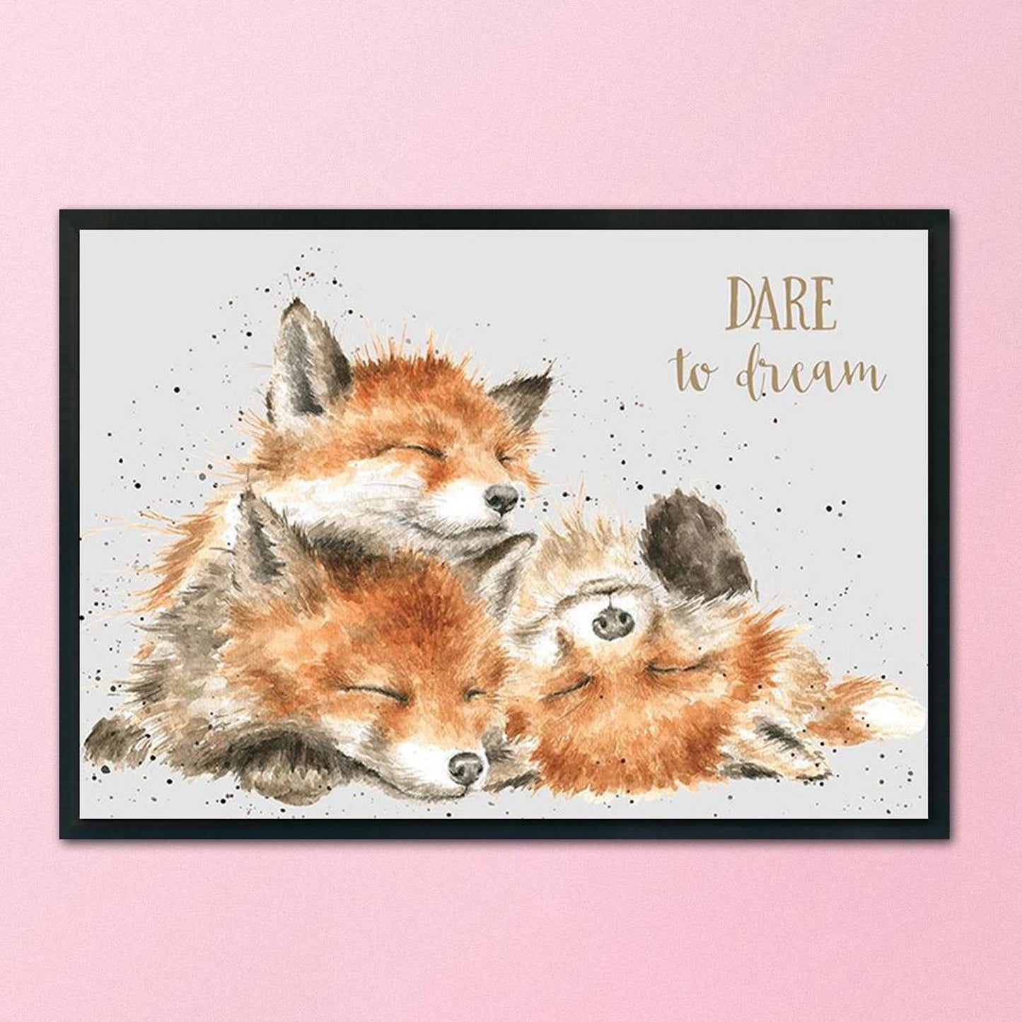 Fox - 11CT Stamped Cross Stitch 40x30CM - Yishu