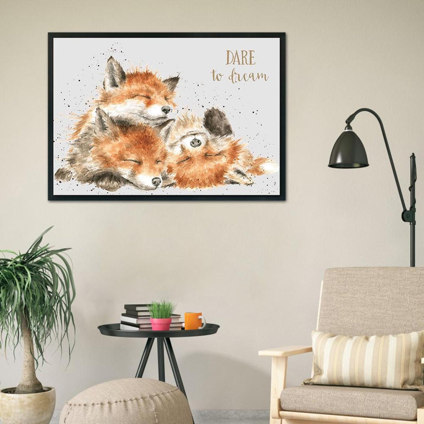 Fox - 11CT Stamped Cross Stitch 40x30CM - Yishu