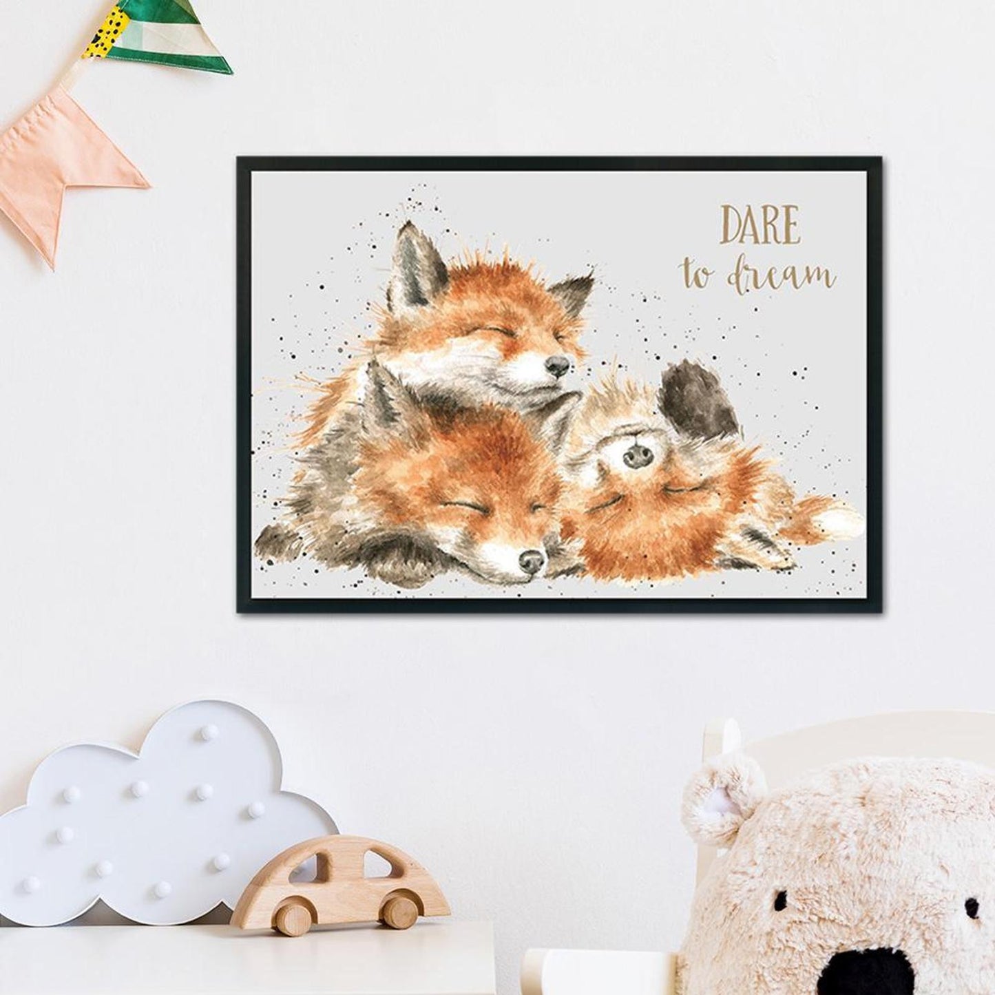 Fox - 11CT Stamped Cross Stitch 40x30CM - Yishu