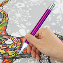 Load image into Gallery viewer, 5D DIY Diamonds Painting Tool Art Handmade Plastic for Kids (Drill pen -purple )
