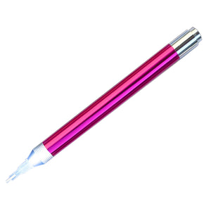 5D DIY Diamonds Painting Tool Art Handmade Plastic for Kids(Drill pen -Rose red)