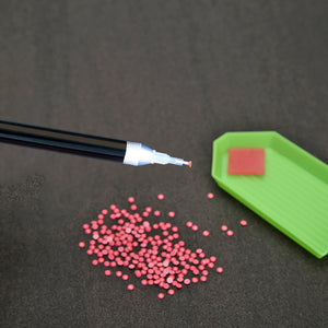 55D DIY Diamonds Painting Tool Art Handmade Plastic for Kids(Drill pen -black )