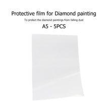 Load image into Gallery viewer, 5pcs Release Paper Replacement Anti-Dirty DIY Diamond Painting Cover (A5)
