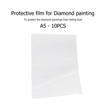 Load image into Gallery viewer, 10pcs Release Paper Replacement Anti-Dirty DIY Diamond Painting Cover (A5)

