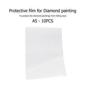10pcs Release Paper Replacement Anti-Dirty DIY Diamond Painting Cover (A5)