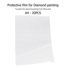 Load image into Gallery viewer, 20pcs Release Paper Replacement Anti-Dirty DIY Diamond Painting Cover (A4)
