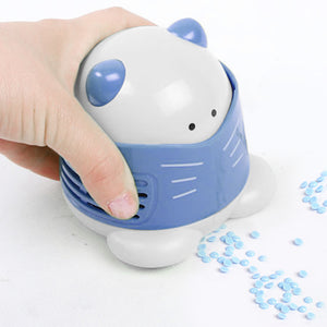 Mini Diamond Painting Drill Desktop Vacuum Cleaner Cleaning Machine (Blue)