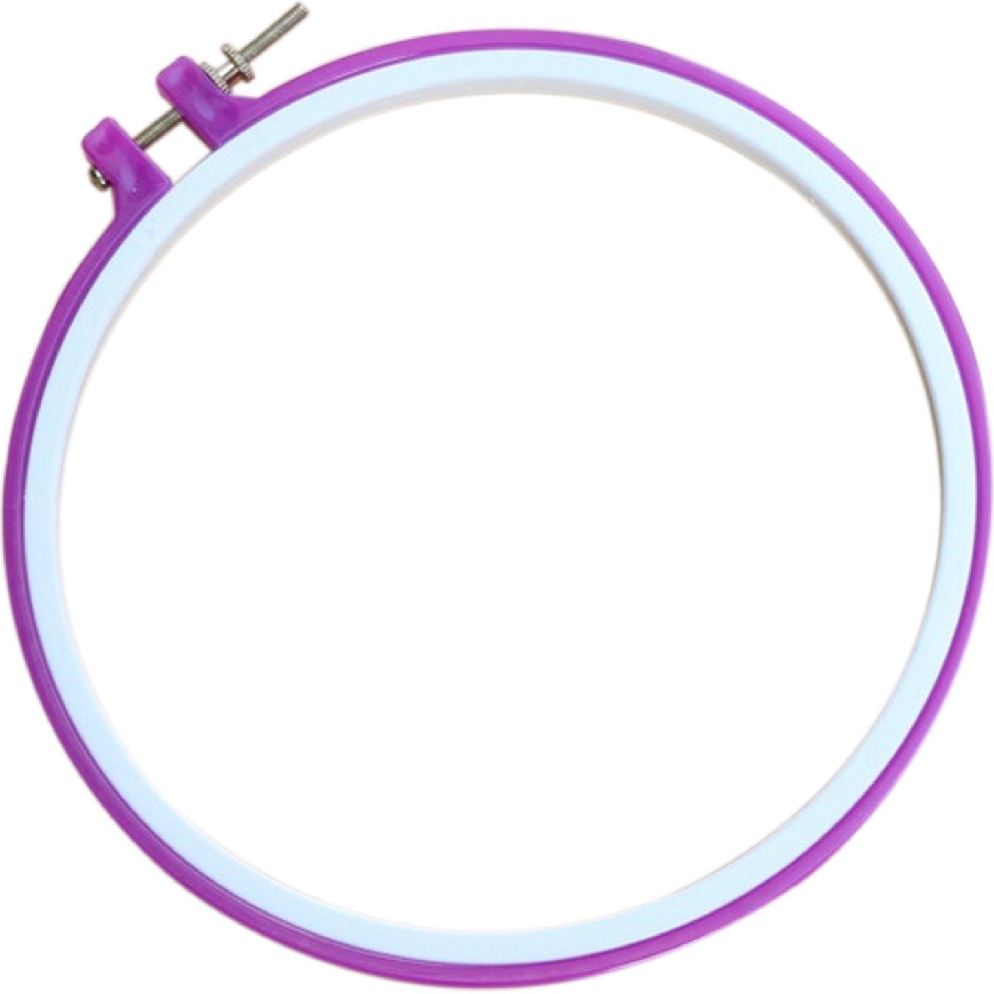5PCS Cross Stitch Circle Set DIY Craft Round Hand Embroidery Hoops Rings