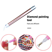 Load image into Gallery viewer, 5D DIY Diamond Painting Luminous Pen Embroidery Nail Art Craft Tool (Gold)
