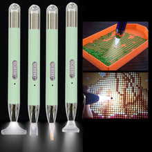 Load image into Gallery viewer, 5D DIY Diamonds Art Painting Kit 12.5cm Plastic for Drawing Craft (Green A)
