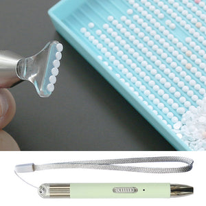5D DIY Diamonds Art Painting Kit 12.5cm Plastic for Drawing Craft (Green A)