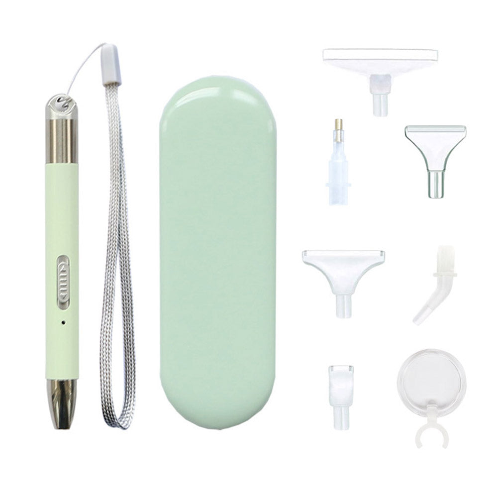 5D DIY Diamonds Art Painting Kit 12.5cm Plastic for Drawing Craft (Green B)