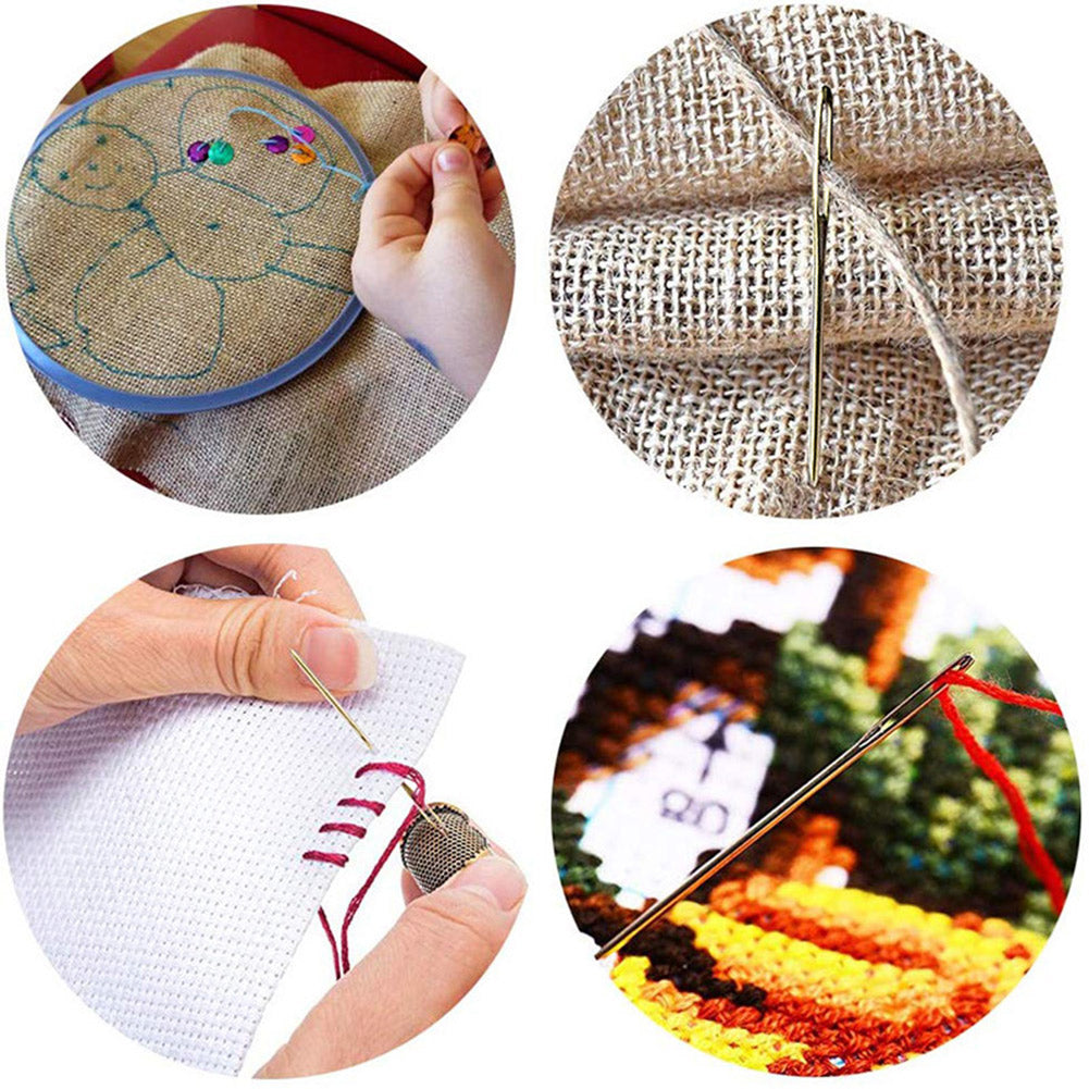 10PCS/Lot Embroidery Needle Set Knitting Craft DIY Sewing Cross Stitch (24)