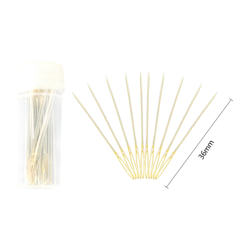 10PCS/Lot Embroidery Needle Set Knitting Craft DIY Sewing Cross Stitch (24)