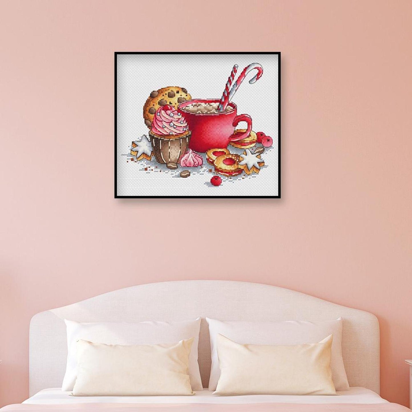 Kitchen Wares - Full 11CT Stamped Cross Stitch 25x21CM - Yishu